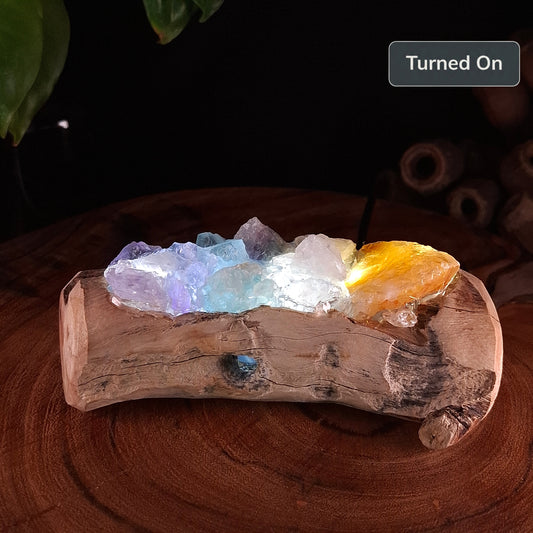 The Top End Rainbow & Mindil Driftwood Lamp