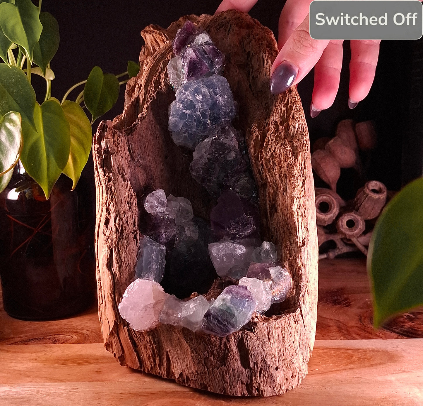 The Mindil Sea Portal Crystal Cave Lamp