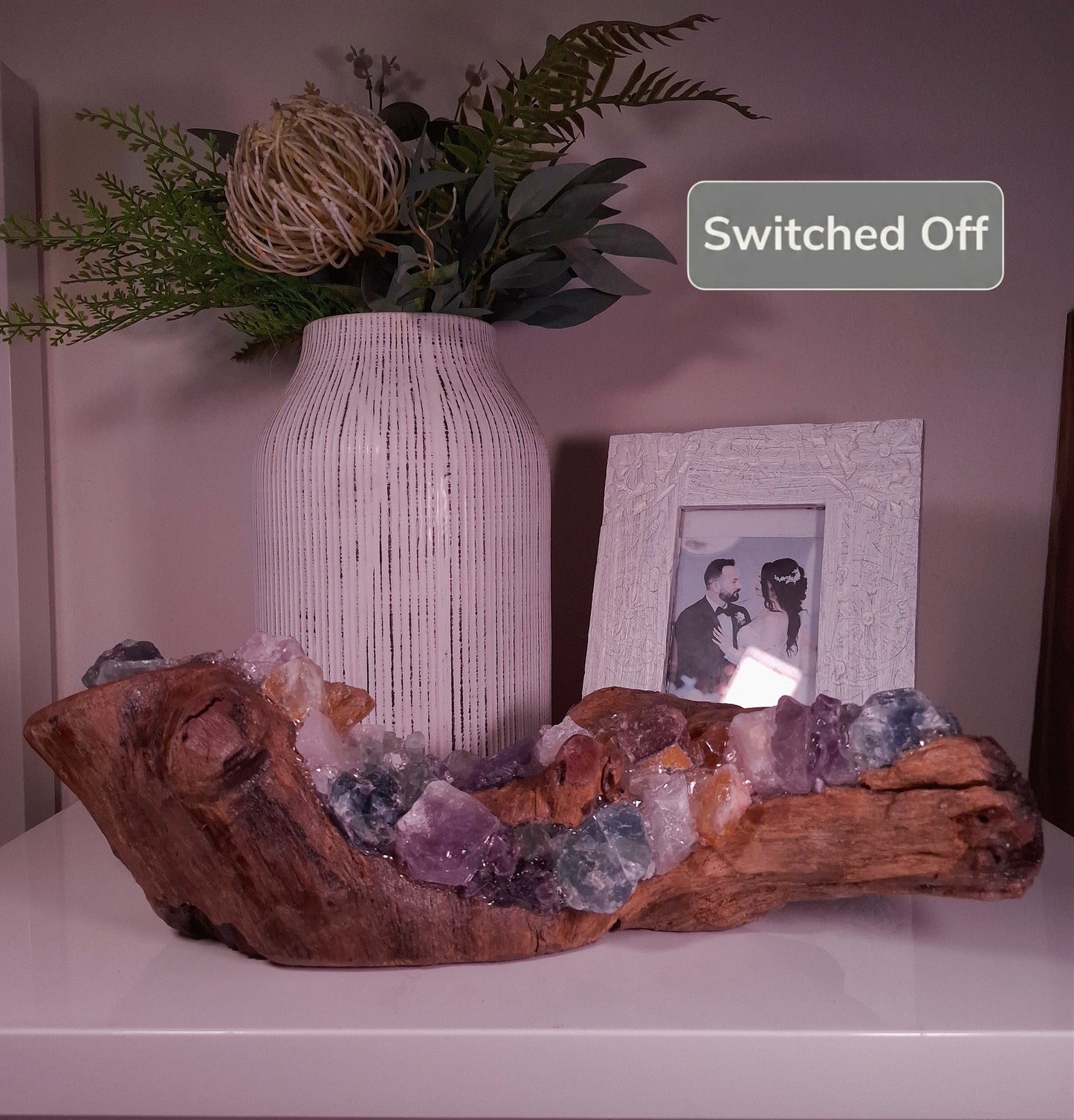 The Cyclone Fina Root Rainbow Lamp