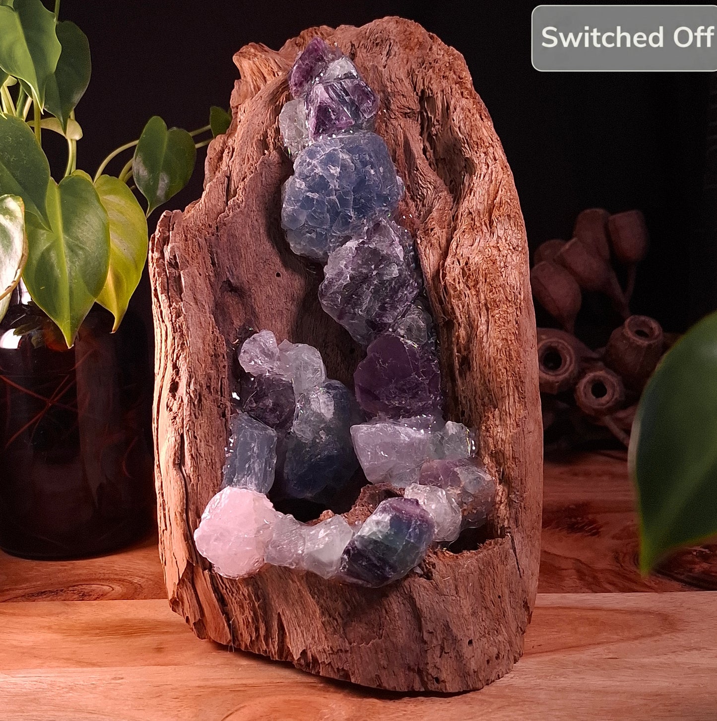 The Mindil Sea Portal Crystal Cave Lamp