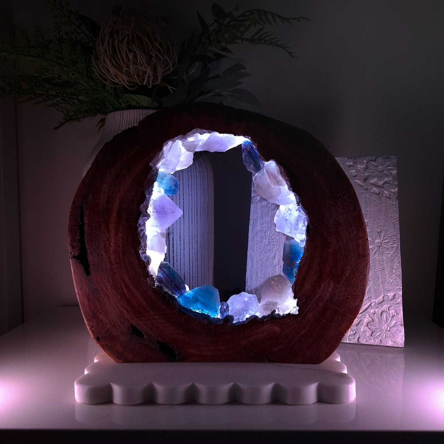 The Peace and Protection Eucalyptus Portal Lamp