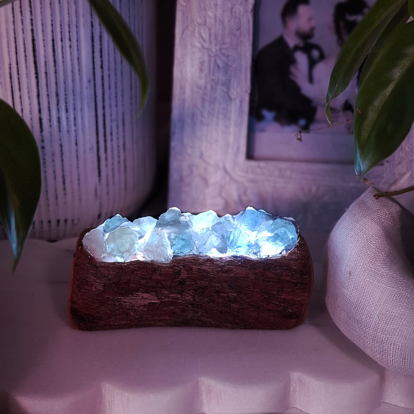 The Earth & Seafoam Eucalyptus Lamp