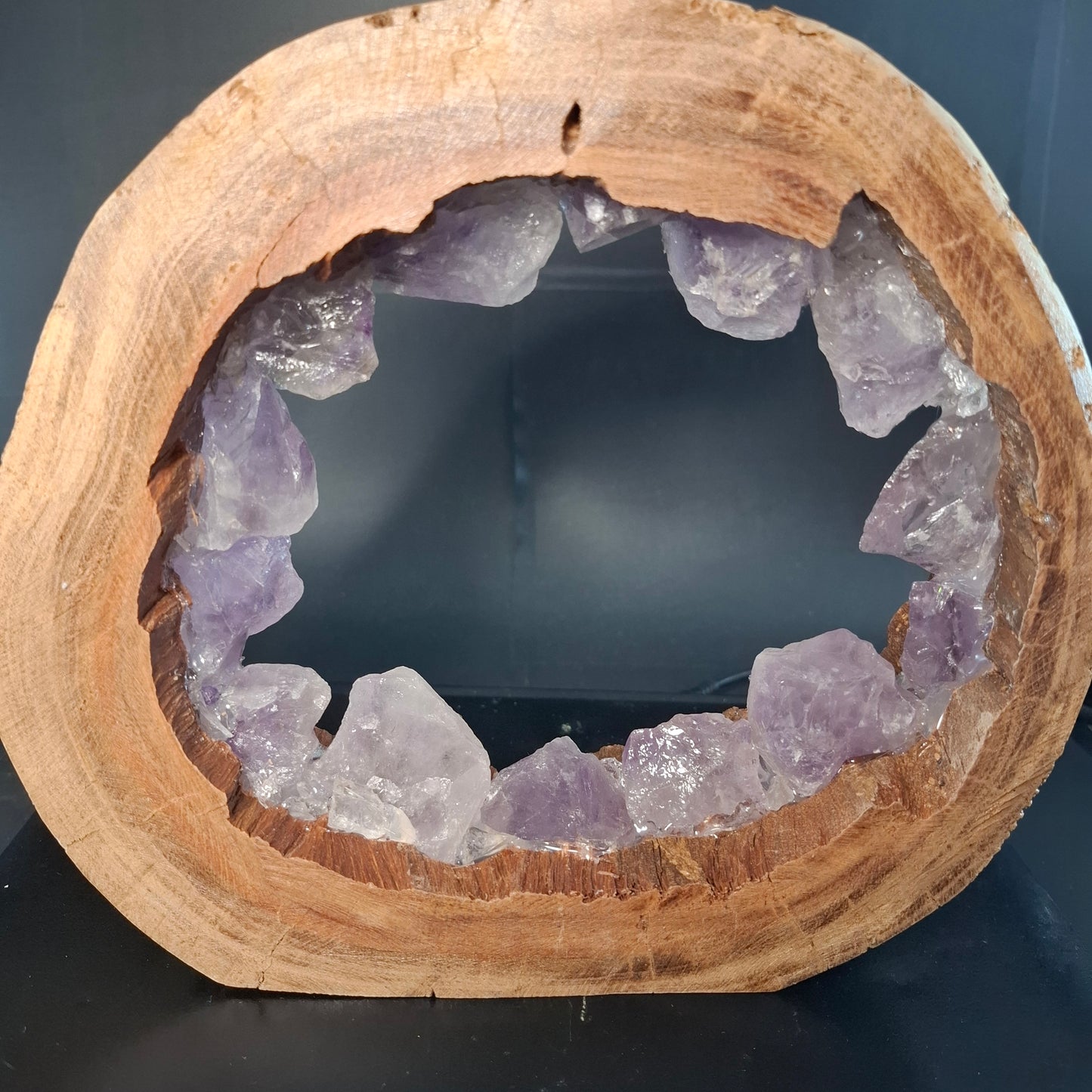 zAmethyst portal lamp