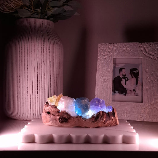 The Horizon Rainbow Lamp – Authentic Mindil Beach Driftwood