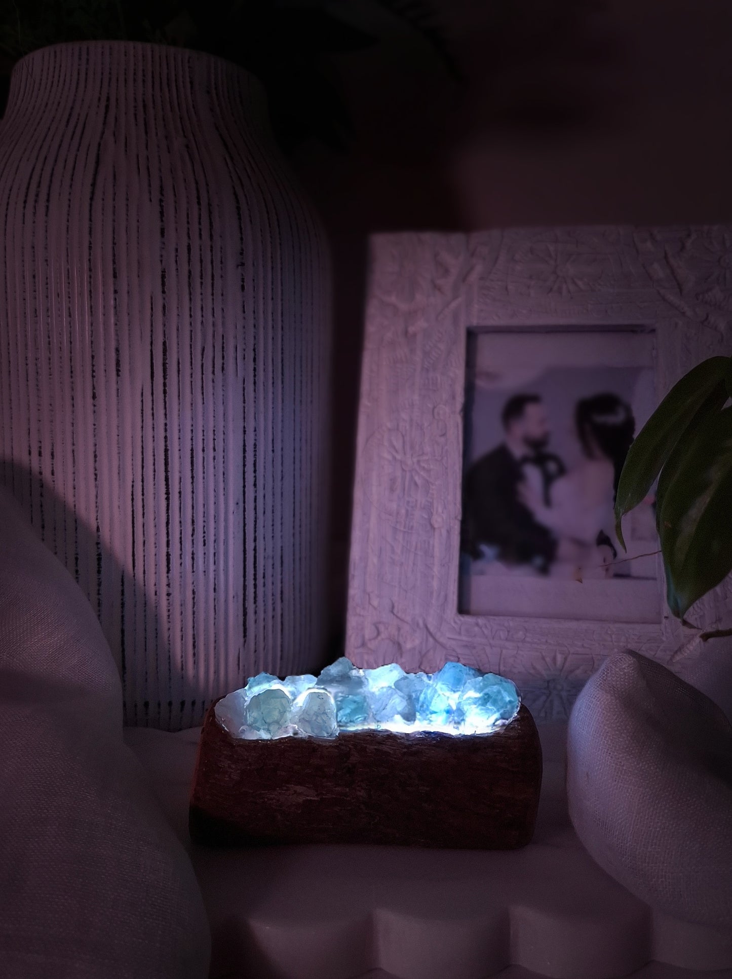 The Earth & Seafoam Eucalyptus Lamp