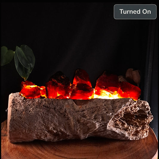 Burning Embers on Mindil Beach lamp