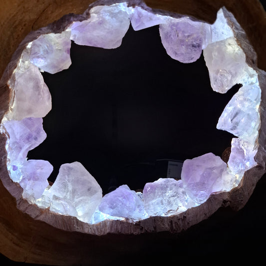 zAmethyst portal lamp