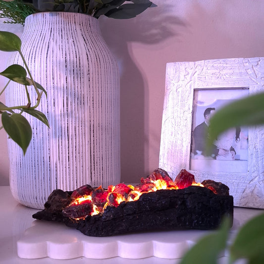 Burning Embers of Mindil Beach Lamp