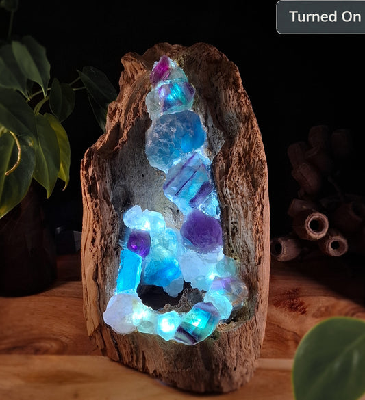 The Mindil Sea Portal Crystal Cave Lamp